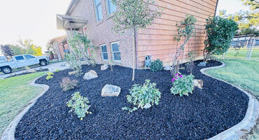 Rock and gravel decoration